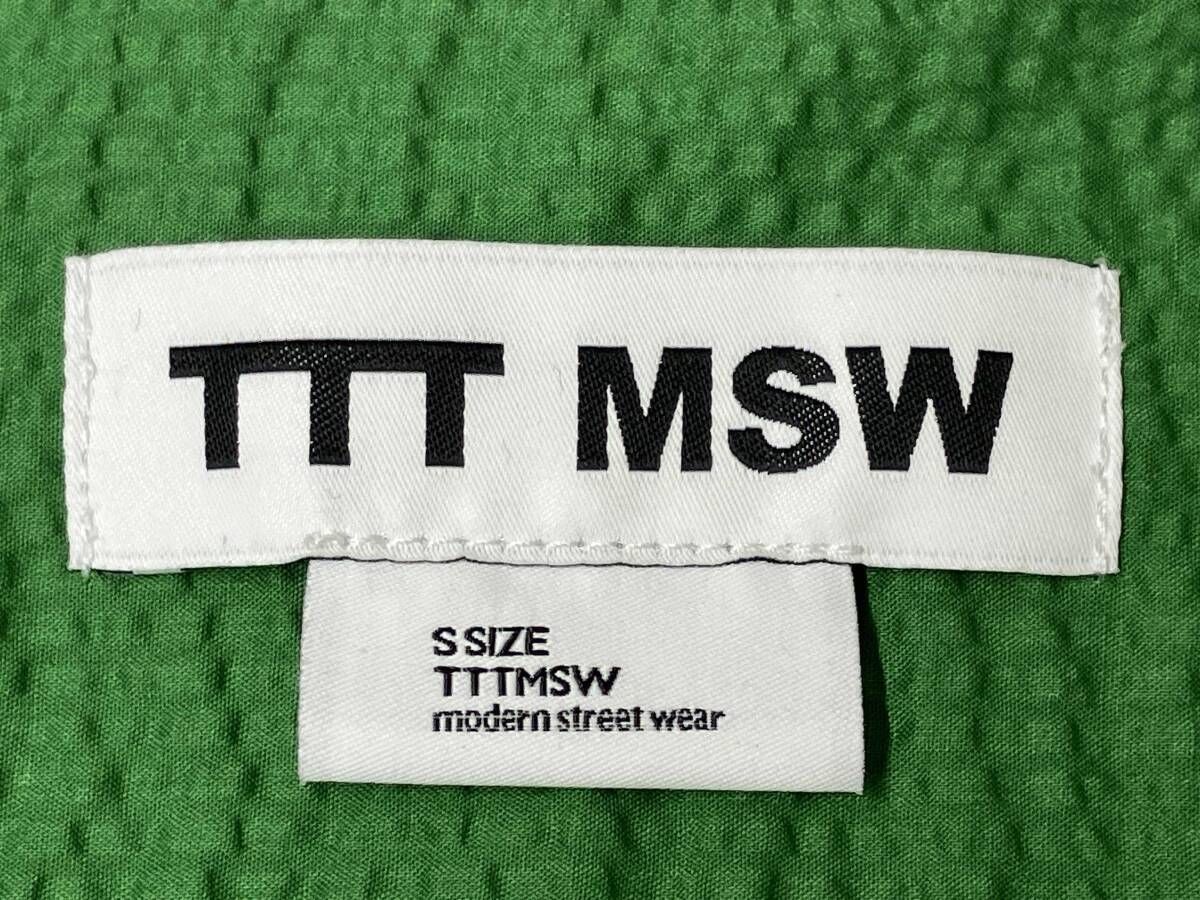 TTT MSW ティー TTT-SH01 長袖シャツ サイズS グリーン - メルカリ