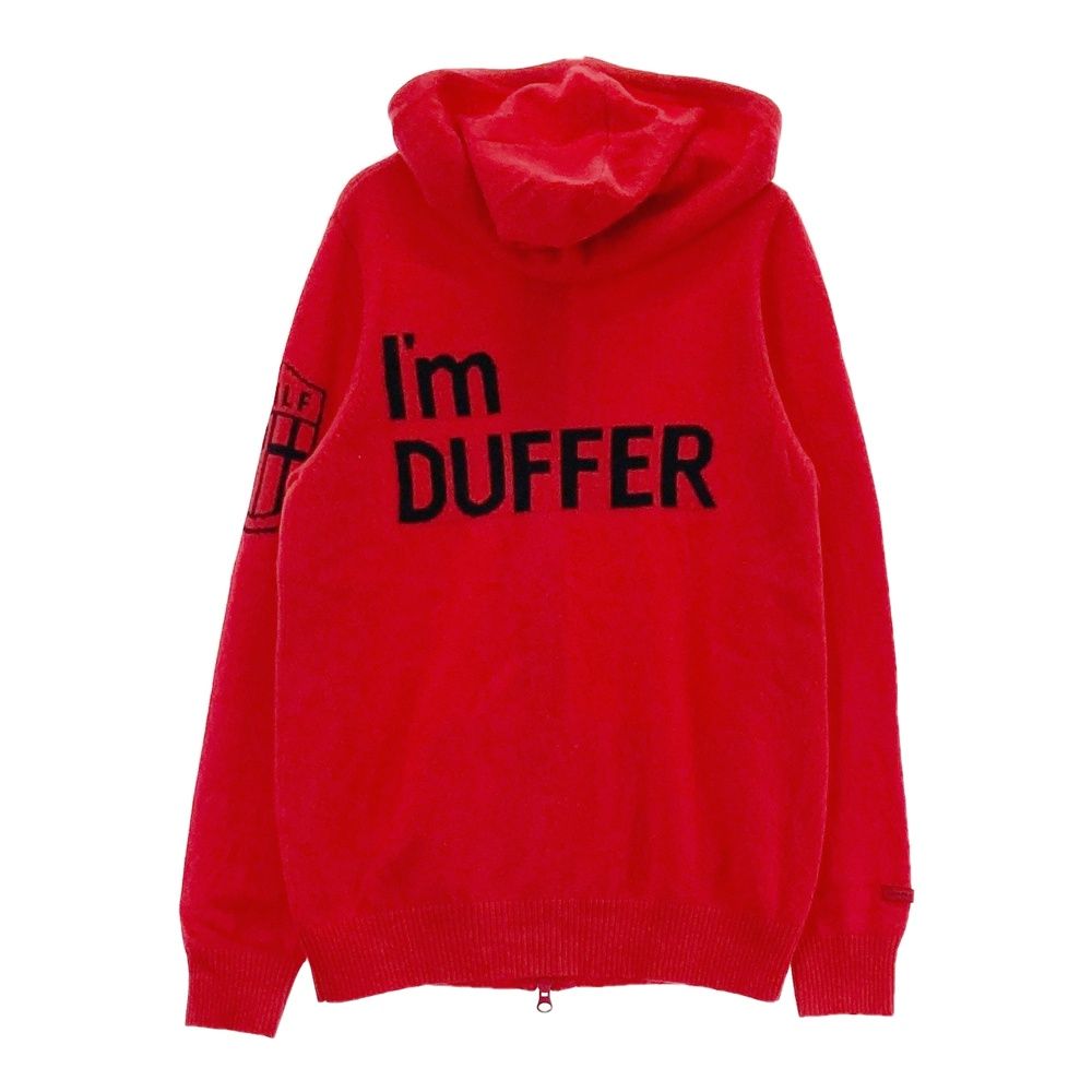 サイズ 1 PEARLY GATES パーリーゲイツ カシミヤ ニット ジップパーカー レッド系 ゴルフウェア レディース ストスト