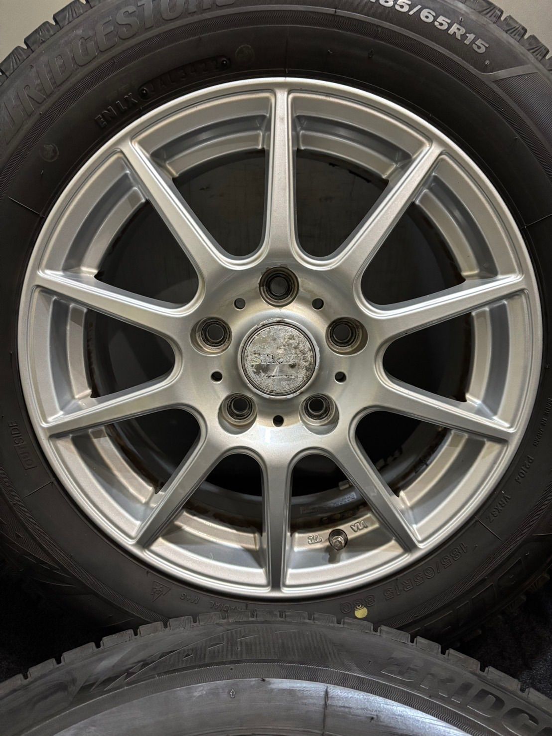 185 65 R 15 VRX 3 22年製 smart 15インチ 6 J 45 114 5 H スタッドレス 4本 フリード 南1 K 939