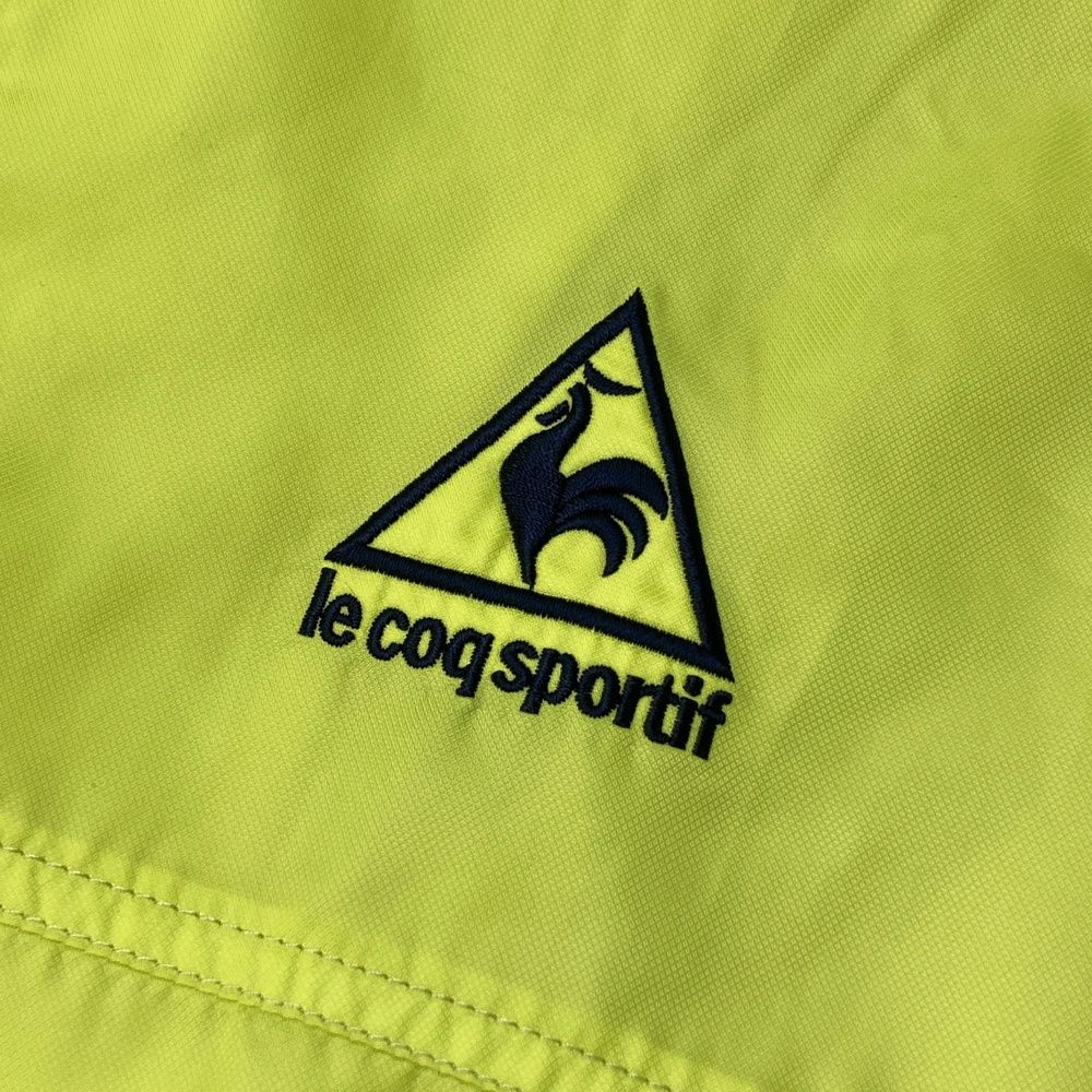サイズ：M LE COQ GOLF ルコックゴルフ ジップジャケット イエロー系