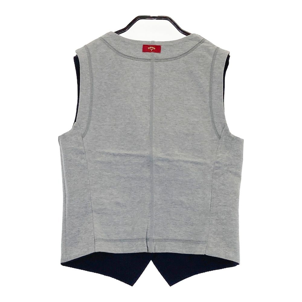 サイズ：M CALLAWAY キャロウェイ リバーシブル ベスト シアサッカー