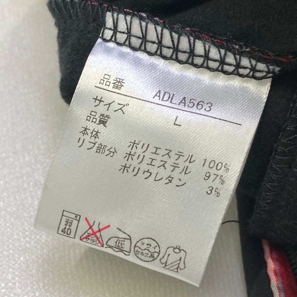 サイズ：L ADMIRAL アドミラル 切替ジャケット チェック レッド系