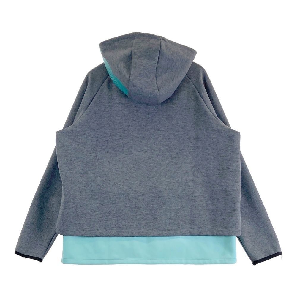 サイズ：M MUNSING WEAR マンシングウェア 重ね着風 ハーフジップ長袖