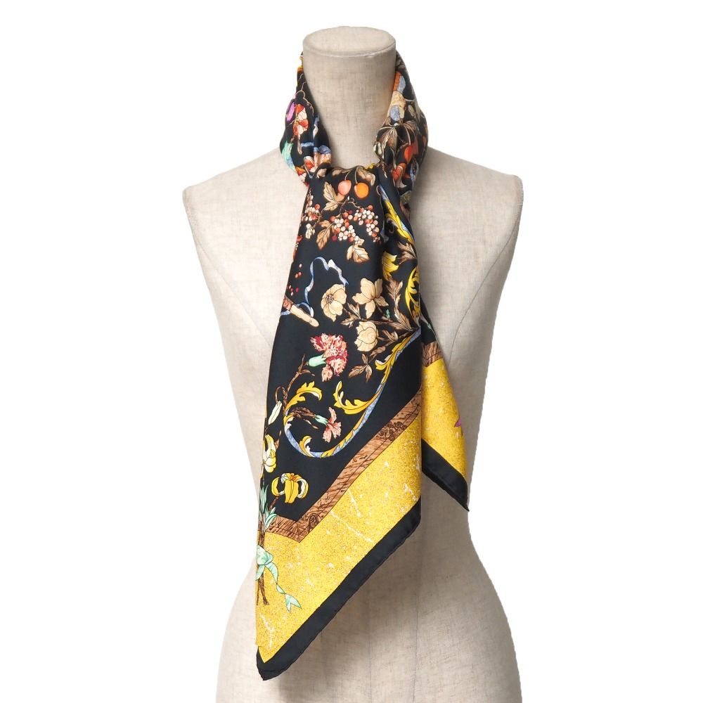 □美品□HERMES エルメス カレ90 PIERRES D' ORIENT ET D' OCCIDENT