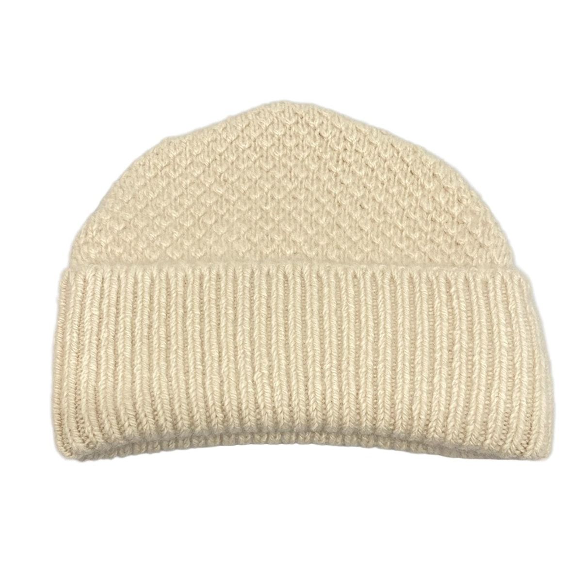 HERMES エルメス ニット帽 M アマンド ルー カシミヤ