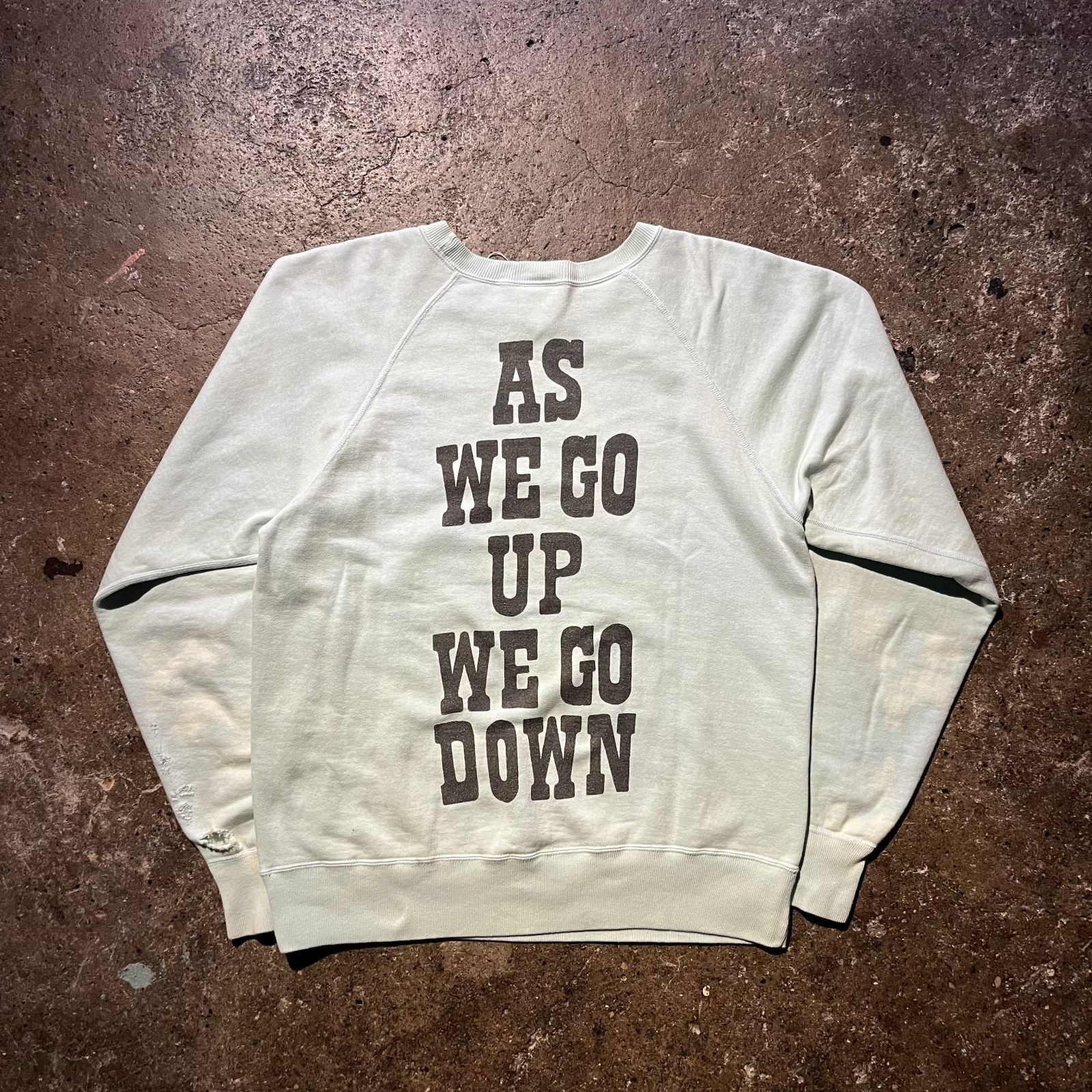 SAINT Mxxxxxx 23aw JESUS CREW NECK SWEAT M SAINT MICHAEL セント