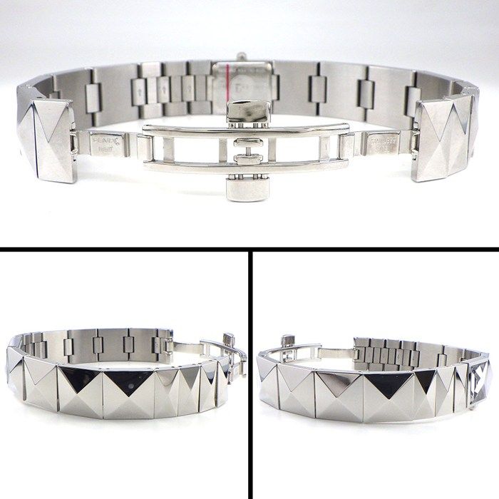 フェンディ FENDI 腕時計 ピラミッド バングルウォッチ 4250L スクエア