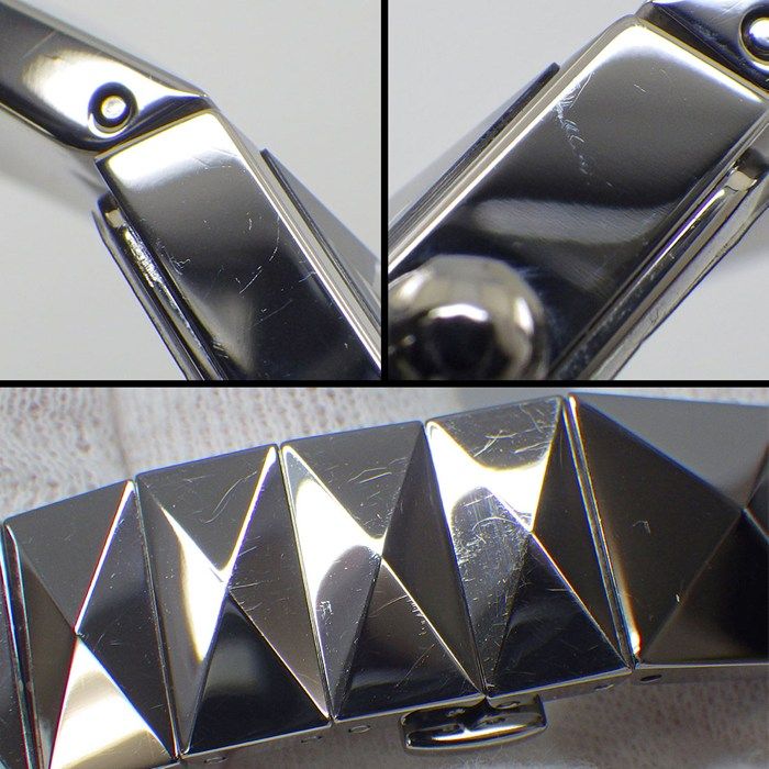 フェンディ FENDI 腕時計 ピラミッド バングルウォッチ 4250L スクエア