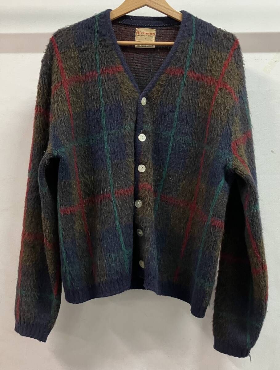 Richman BROTHERS リッチマンブラザーズ カーディガン モヘア