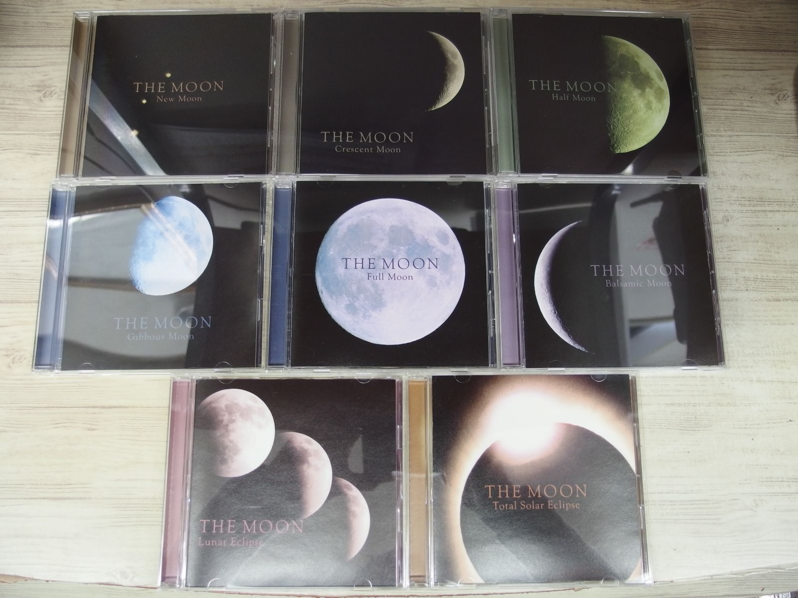 THE MOON CD-BOX 8枚組 古澤巌 溝口肇 村松健 三枝成彰 加古隆 8CD / THE MOON / 古澤巌 溝口肇 村松健 三枝成彰 加古隆 / 中古