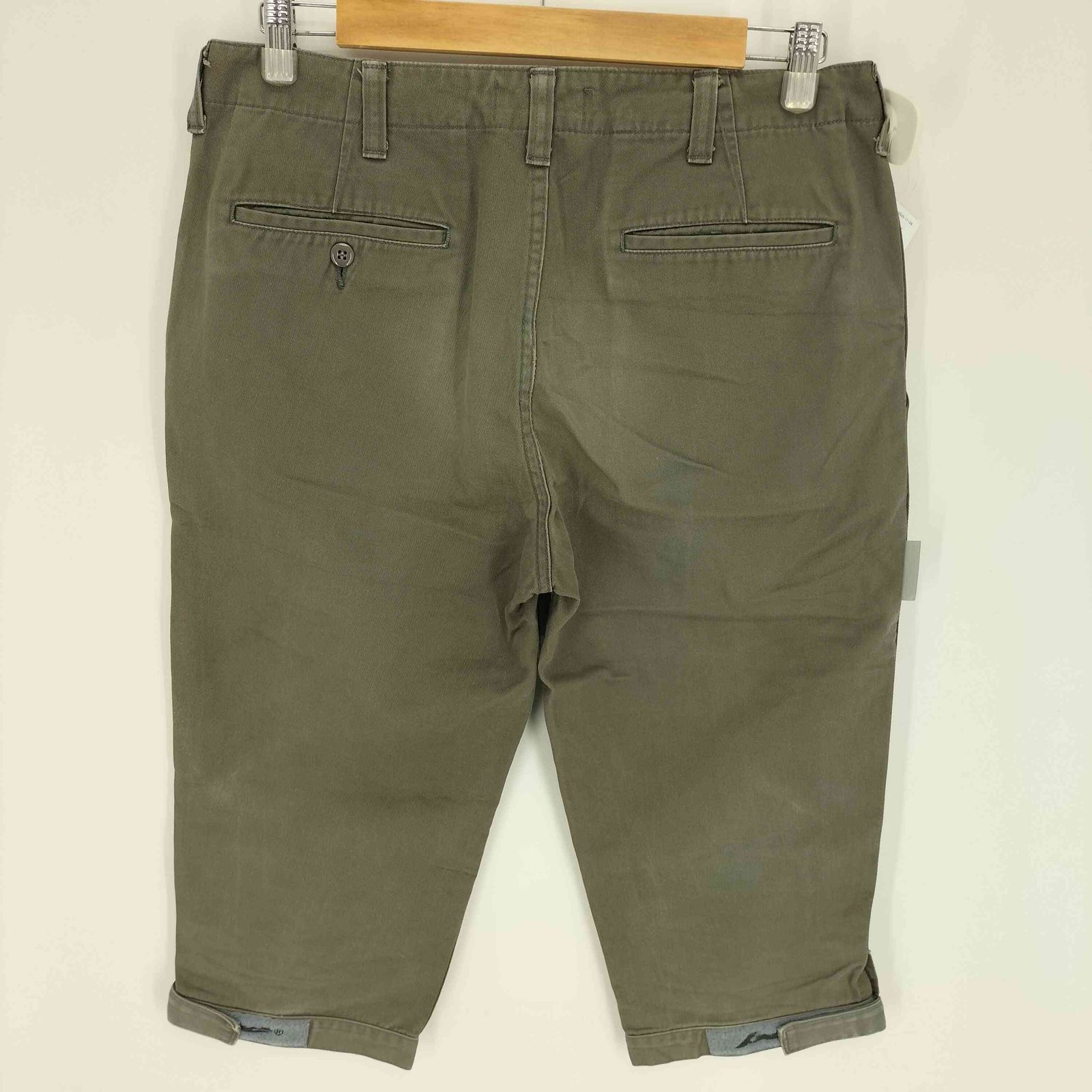 アベイシングエイプ A BATHING APE 90-00S 金タグ old クロップド チノ