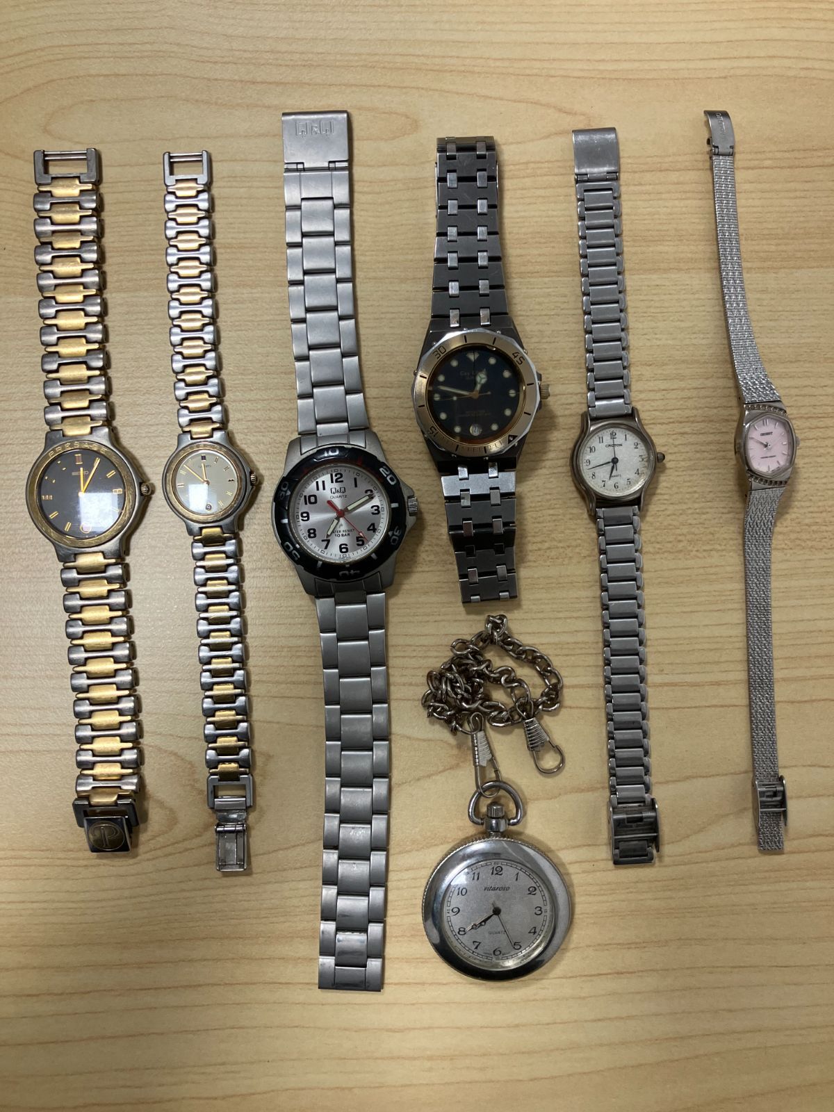 す〇遺品整理 時計 ジャンク 不動 7点おまとめ - メルカリ