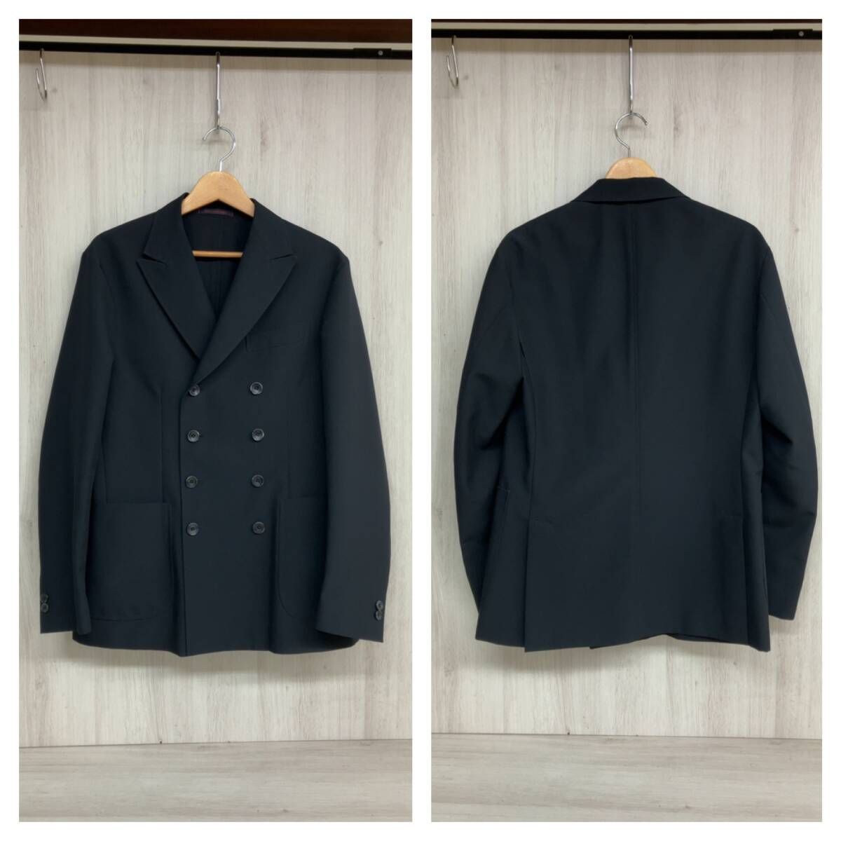 THE GIGI ザ ジジ ダブルジャケット ボトム スーツ セットアップ 4814-398 4815-396 ブラック ZIGGY T TONGA Z DON LOOK BACK 48