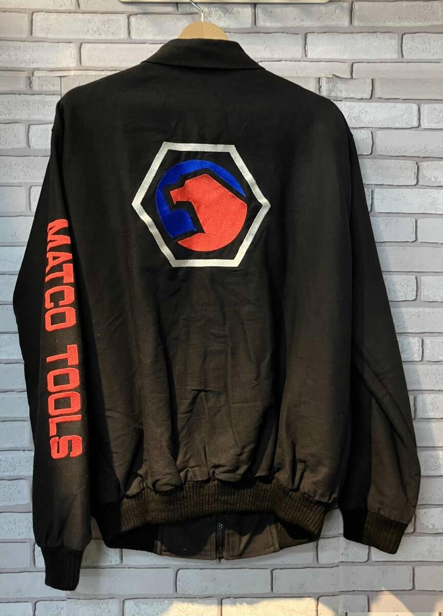 MATCO TOOLS マトコツールズ ジャケット ビックロゴ刺繍ジャケット