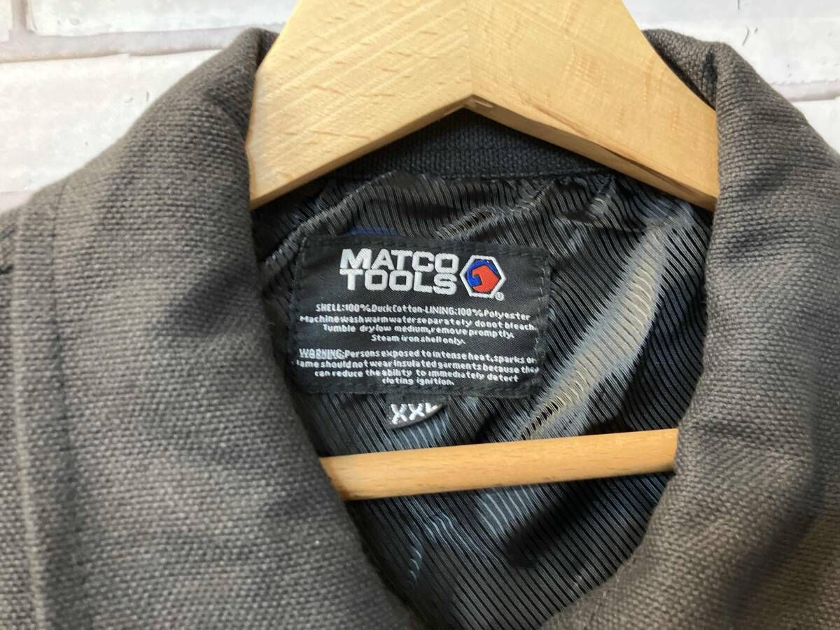 MATCO TOOLS マトコツールズ ジャケット ビックロゴ刺繍ジャケット