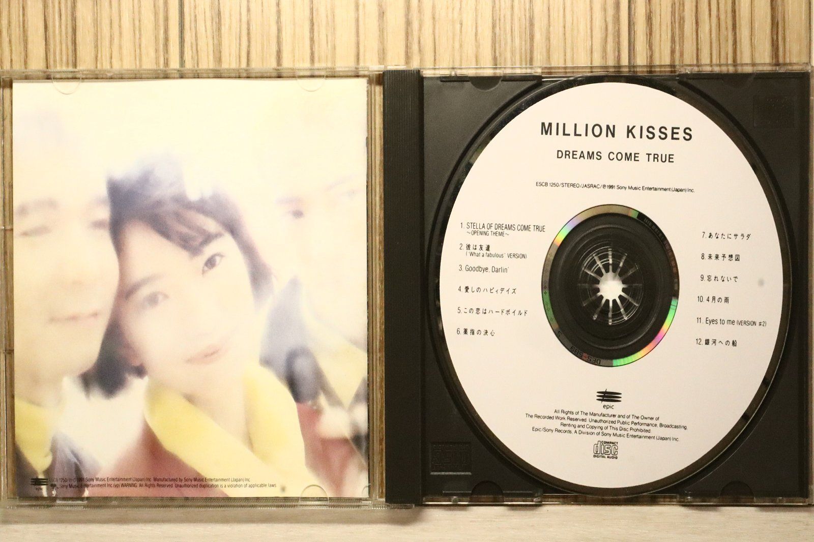 国内盤CD☆ドリームズ・カム・トゥルー/DREAMS COME TRUE□ MILLION