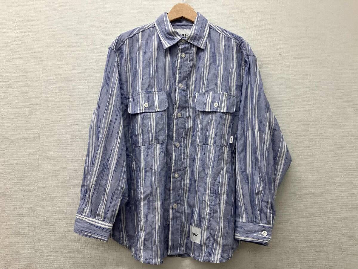 WTAPS ダブルタップス WCPO 02 LS CTPL. DOBBY. TEXTILE