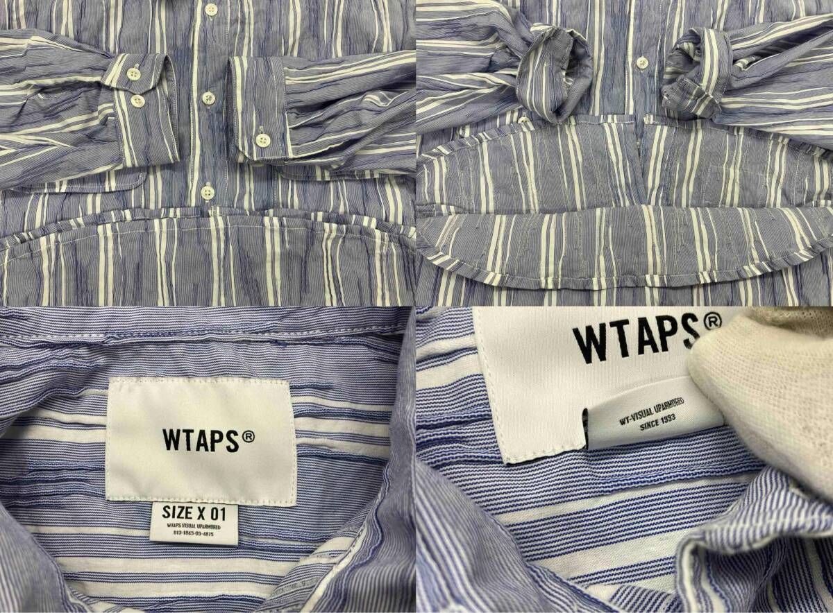 WTAPS ダブルタップス WCPO 02 LS CTPL. DOBBY. TEXTILE
