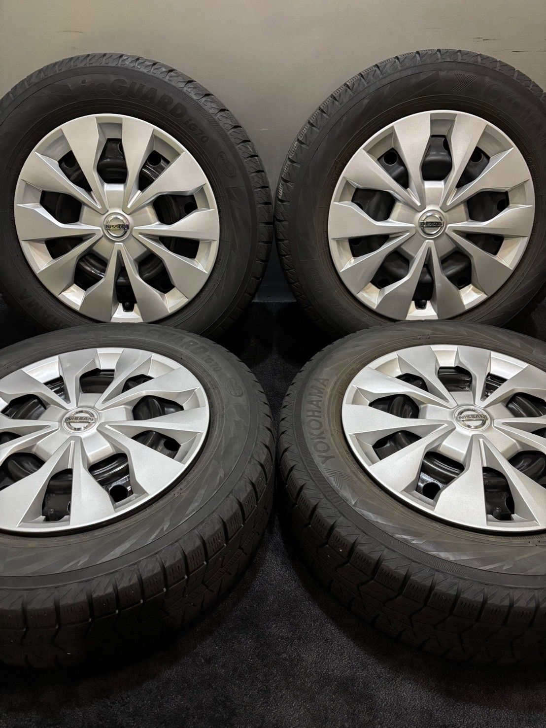 195 65 R 15 ice GUARD iG 70 21年製 日産 C 27 セレナ スチール 15インチ 5 J 45 114 3 H スタッドレス 4本 南2 K 940