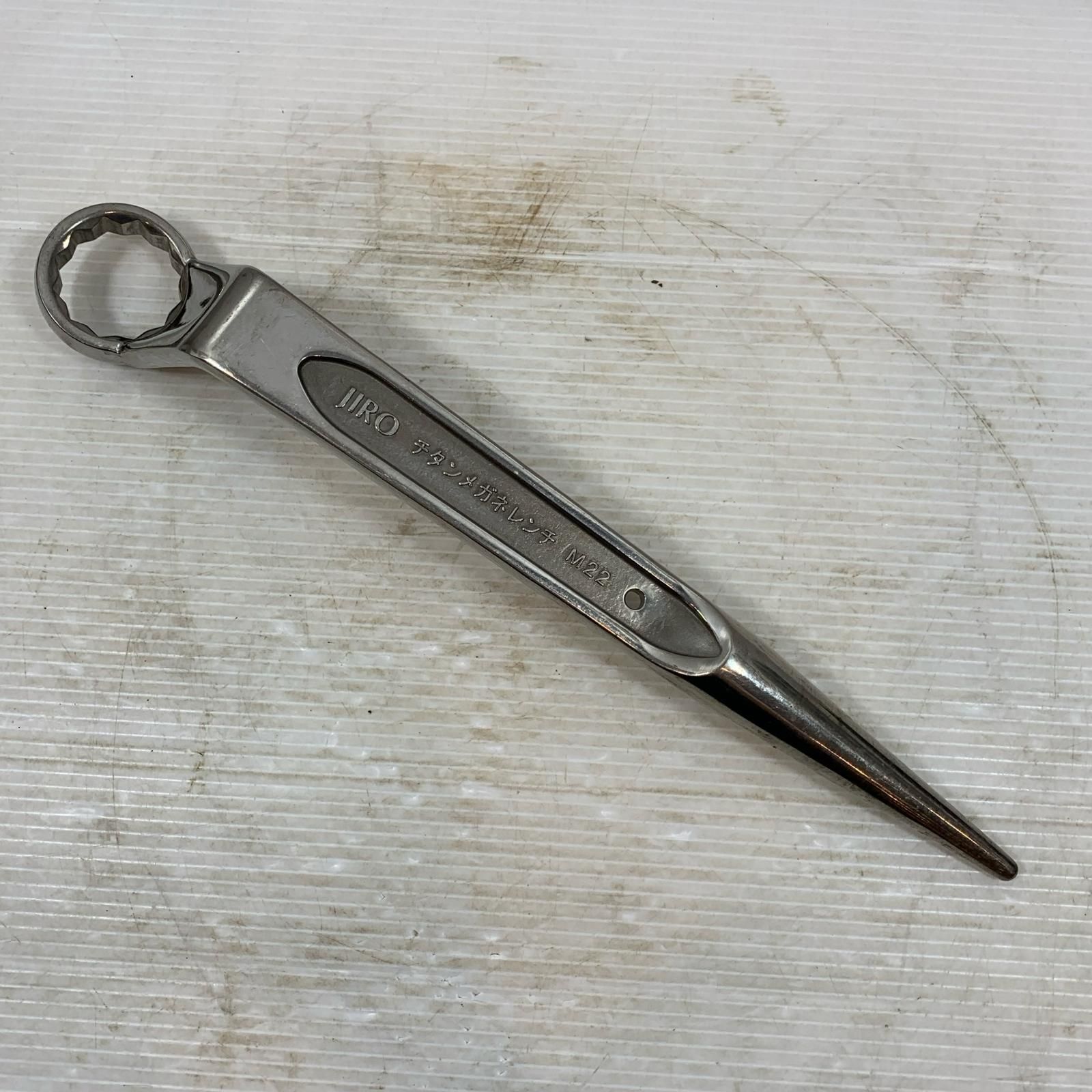 κκJIRO ハンドツール 片口メガネレンチ M 22-H 36