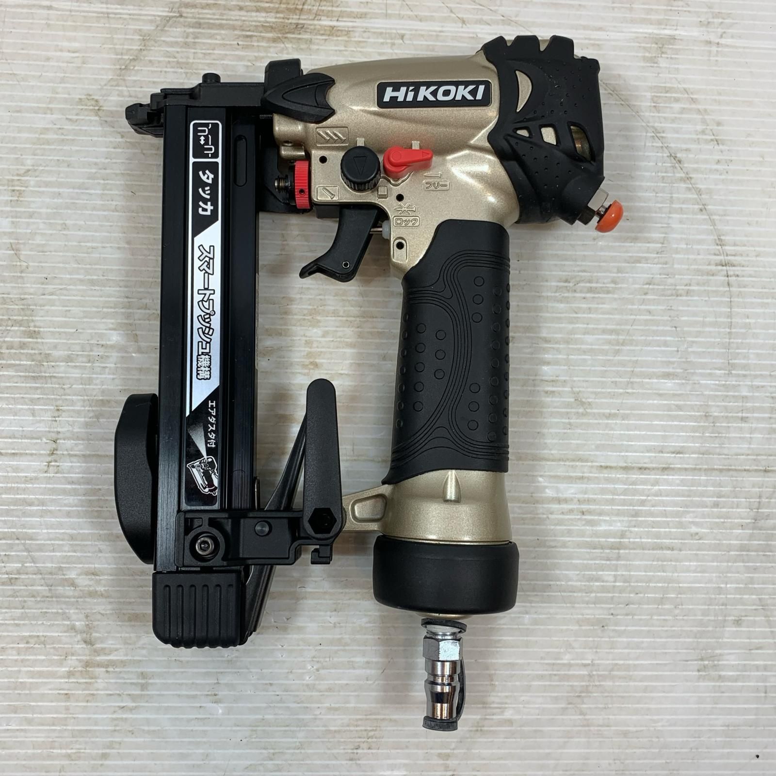 κκHiKOKI ハイコーキ エアツール エアタッカ 常圧 Q 890005 N 2504 MB シャンパンゴールド