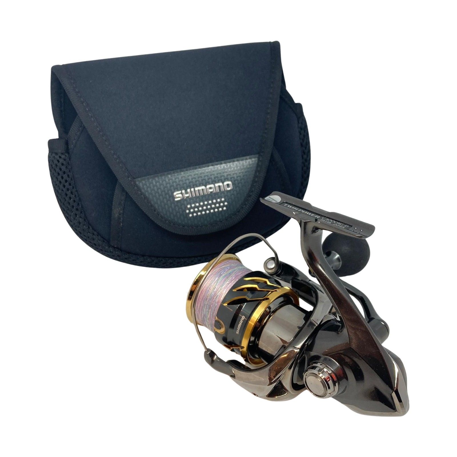 ττSHIMANO シマノ スピニングリール キズ有 20ツインパワー C5000XG-D