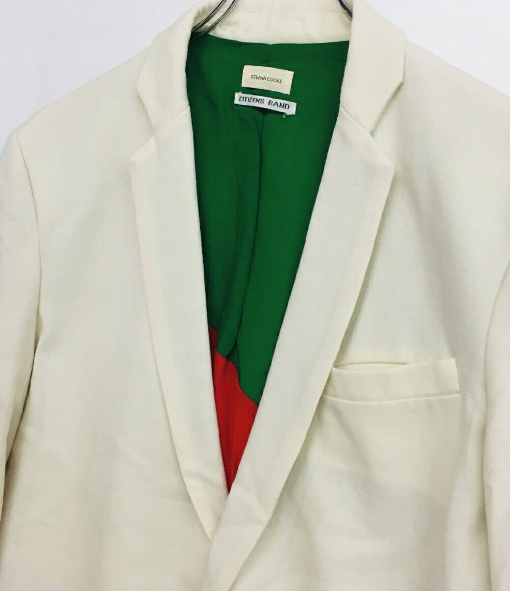 24AW STEFAN COOKE SLASHED JACKET サイズM マルチカラー ステファン