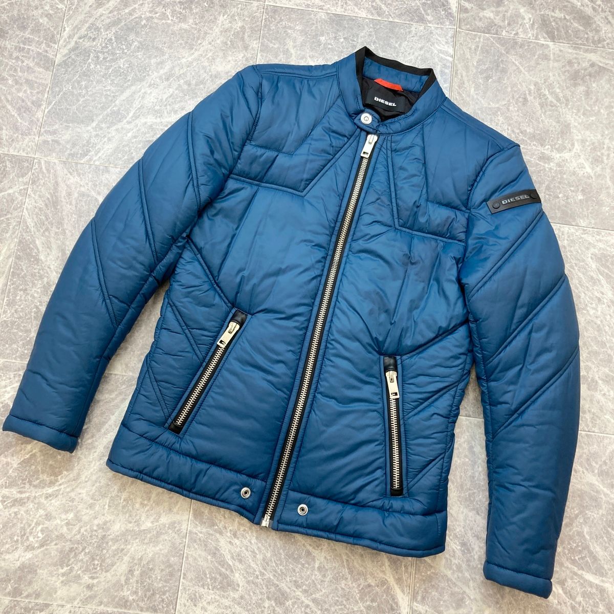 DIESEL ディーゼル ナイロン 中綿 ブルゾン ジャケット ダウン