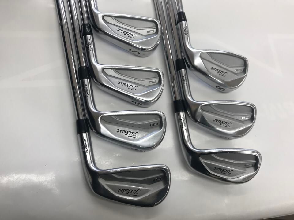 タイトリスト CB 620 AMT TOUR WHITE S200フレックス アイアンセット