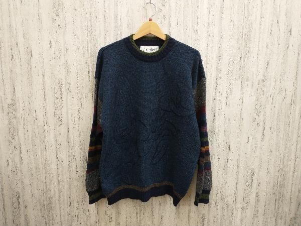 CASTELBAJAC カステルバジャック ネイビー ニット サイズ48 イタリア製