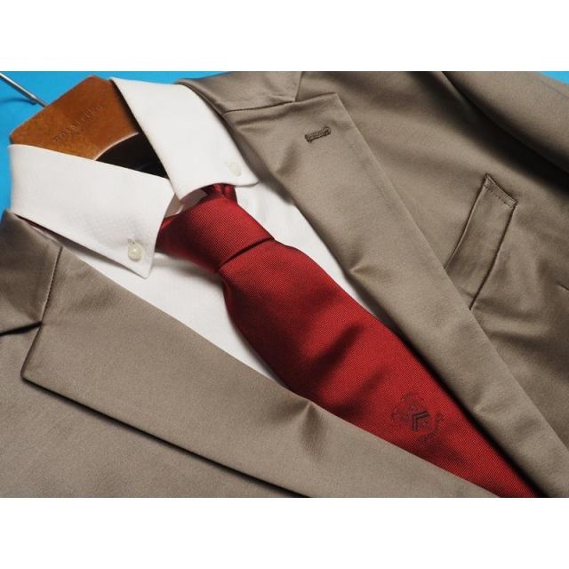 新品定価7.5万円 COMME CA MEN コムサメン 春秋 艶感 セットアップ