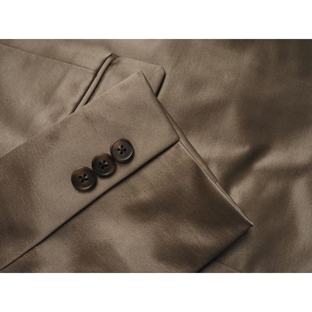 新品定価7.5万円 COMME CA MEN コムサメン 春秋 艶感 セットアップ