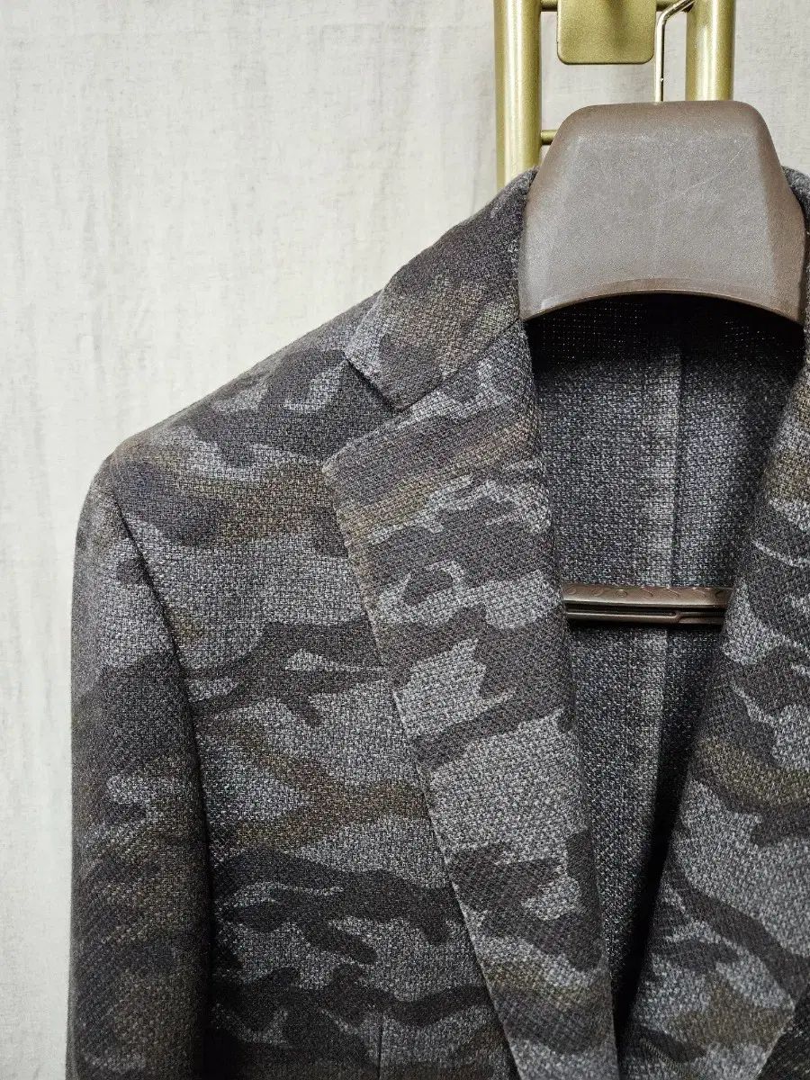 ラルディーニ カシミア カモ ブレーザー サイズ 46
