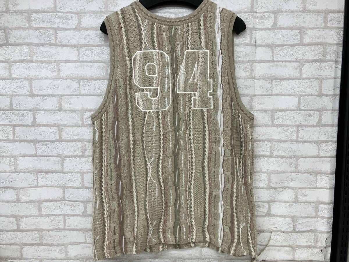 Supreme × COOGI BasketBall Jersey シュプリーム クージー 23 ss カーキ ニット ノースリーブ メンズ XL ストリート