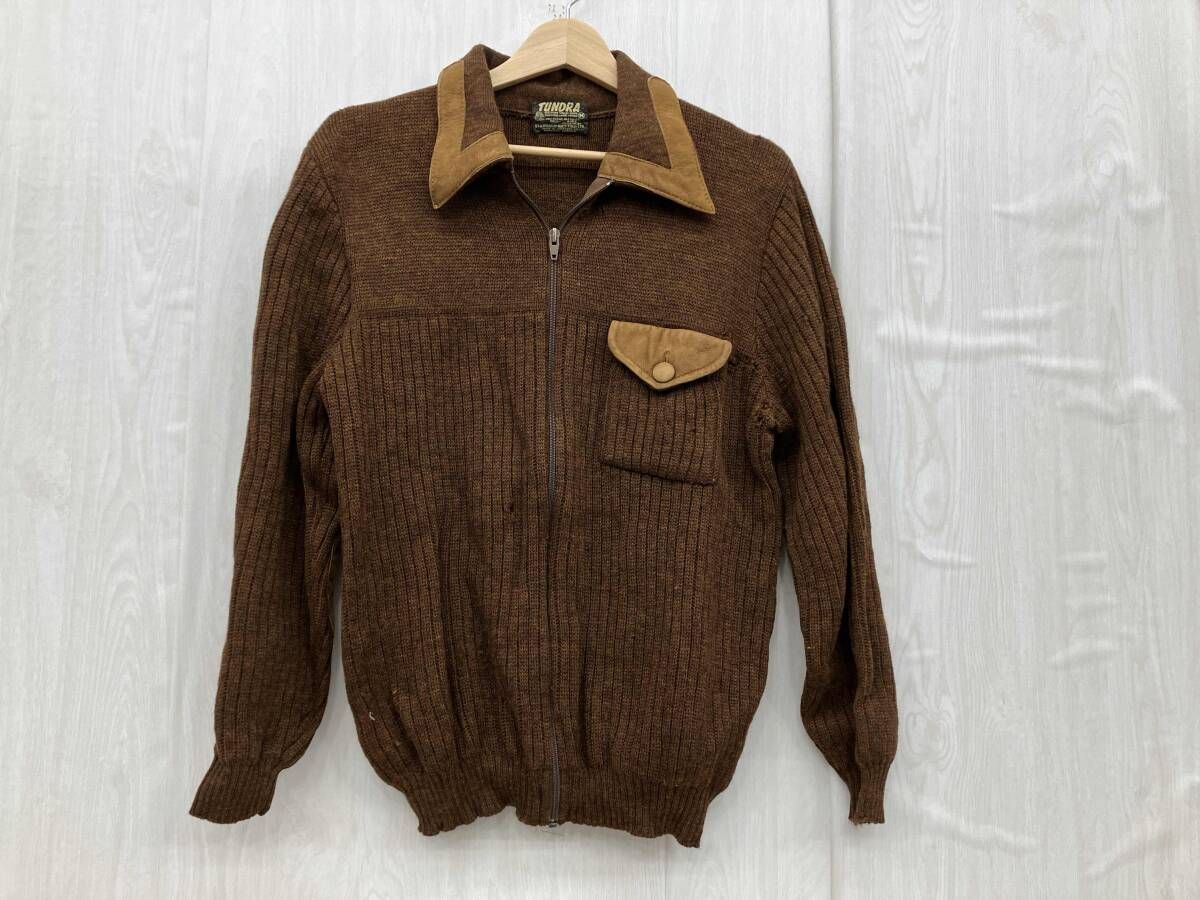 TUNDRA タンドラ メンズ ニット Mサイズ ブラウン