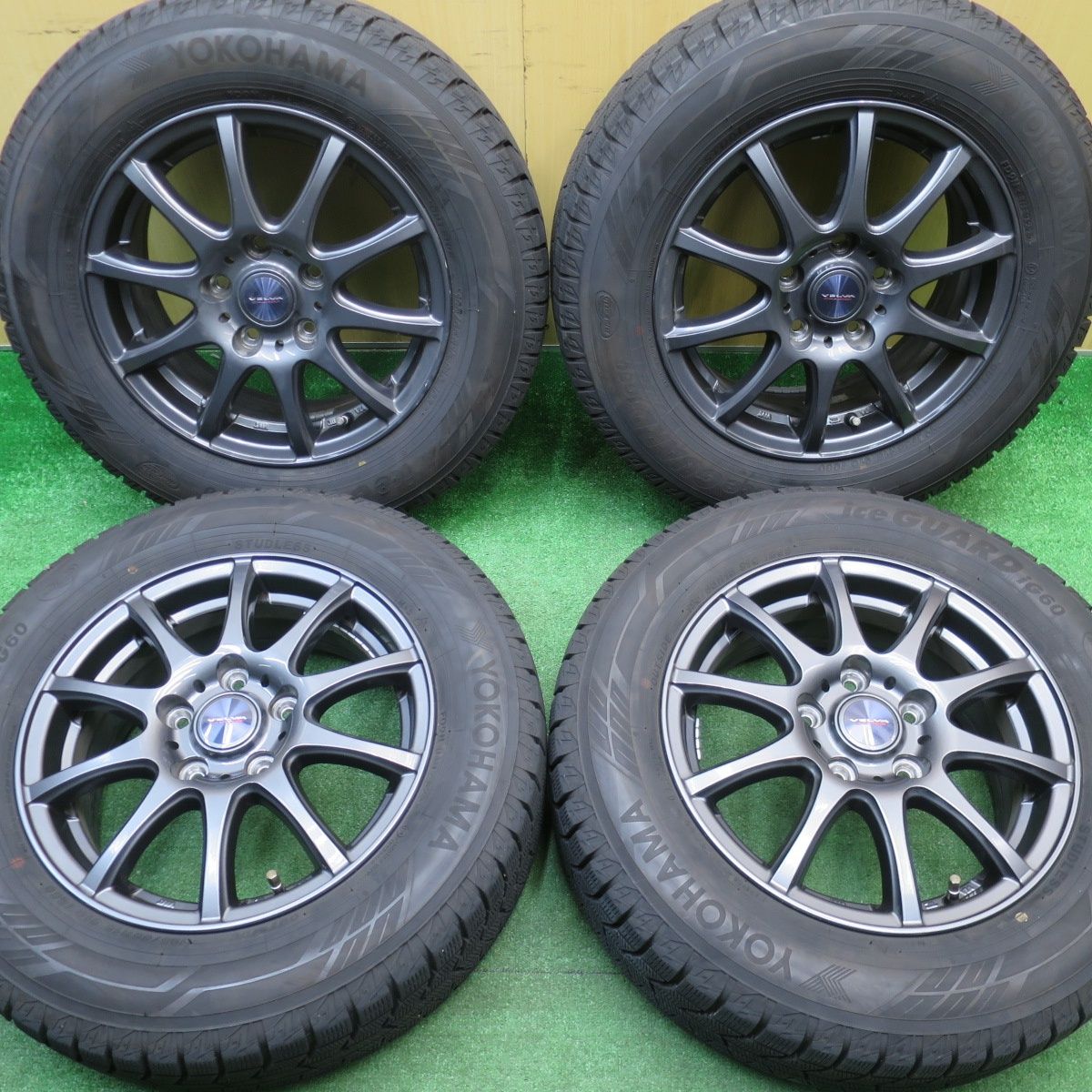 バリ溝！23年！キレイ！9.5分以上☆スタッドレス 195/65R15 ヨコハマ