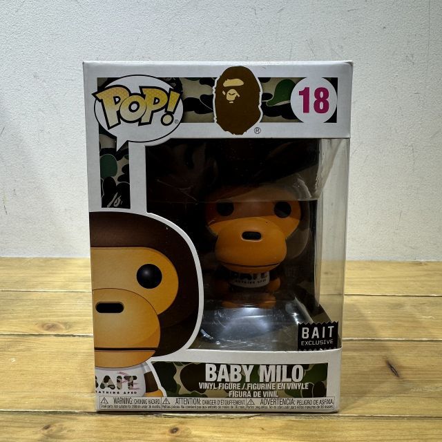A BATHING APE x BAIT FUNKO BABY MILO アベイシングエイプ マイロ