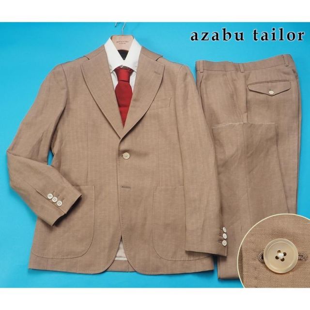 新品サンプル azabu tailor 麻布テーラー 春夏『CANONICO カノニコ 伊