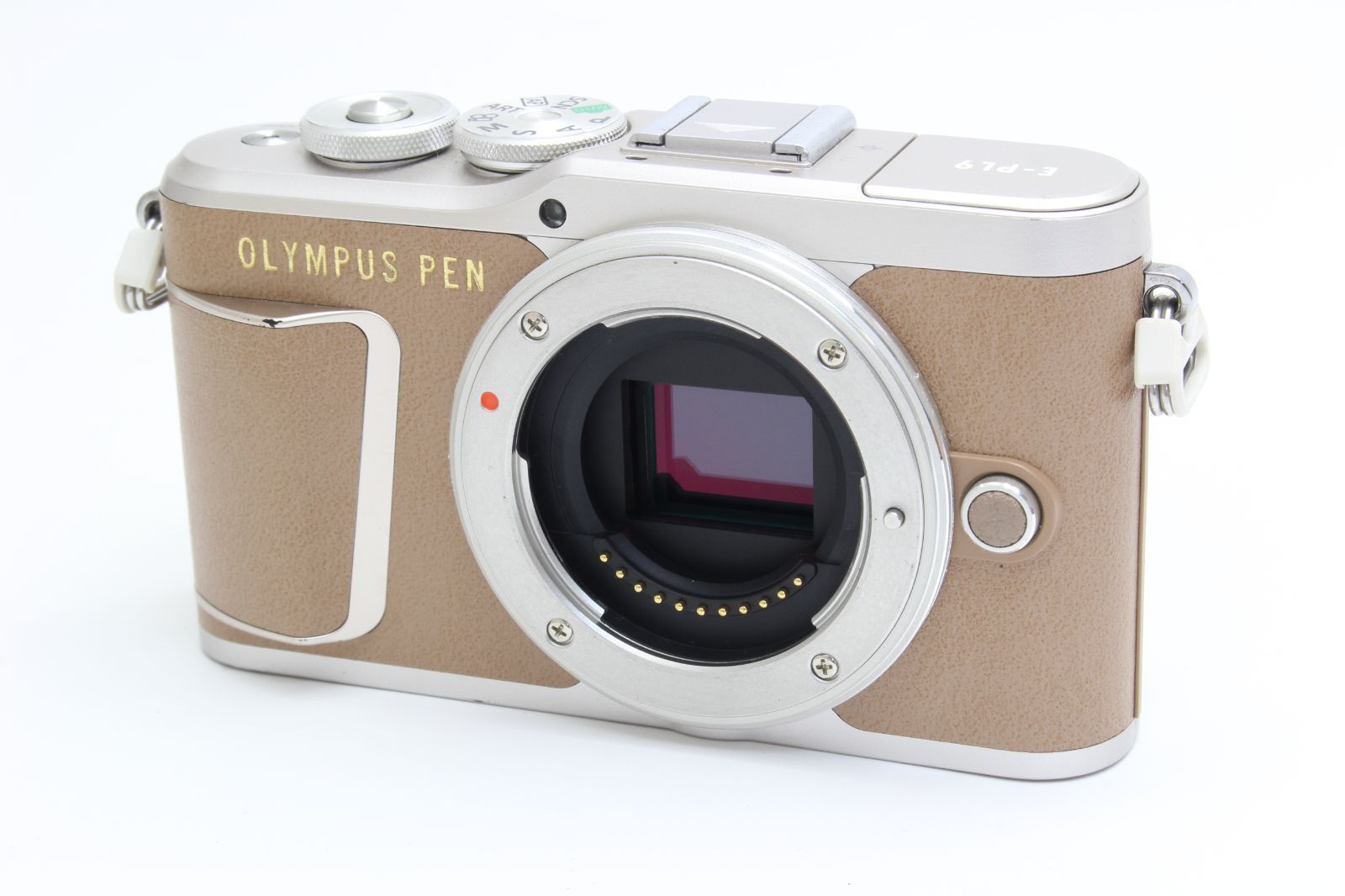 AB OLYMPUS オリンパス PEN E PL 9 ブラウン 14 42 mm EZ レンズキット ショット数4255回 初期不良 無料