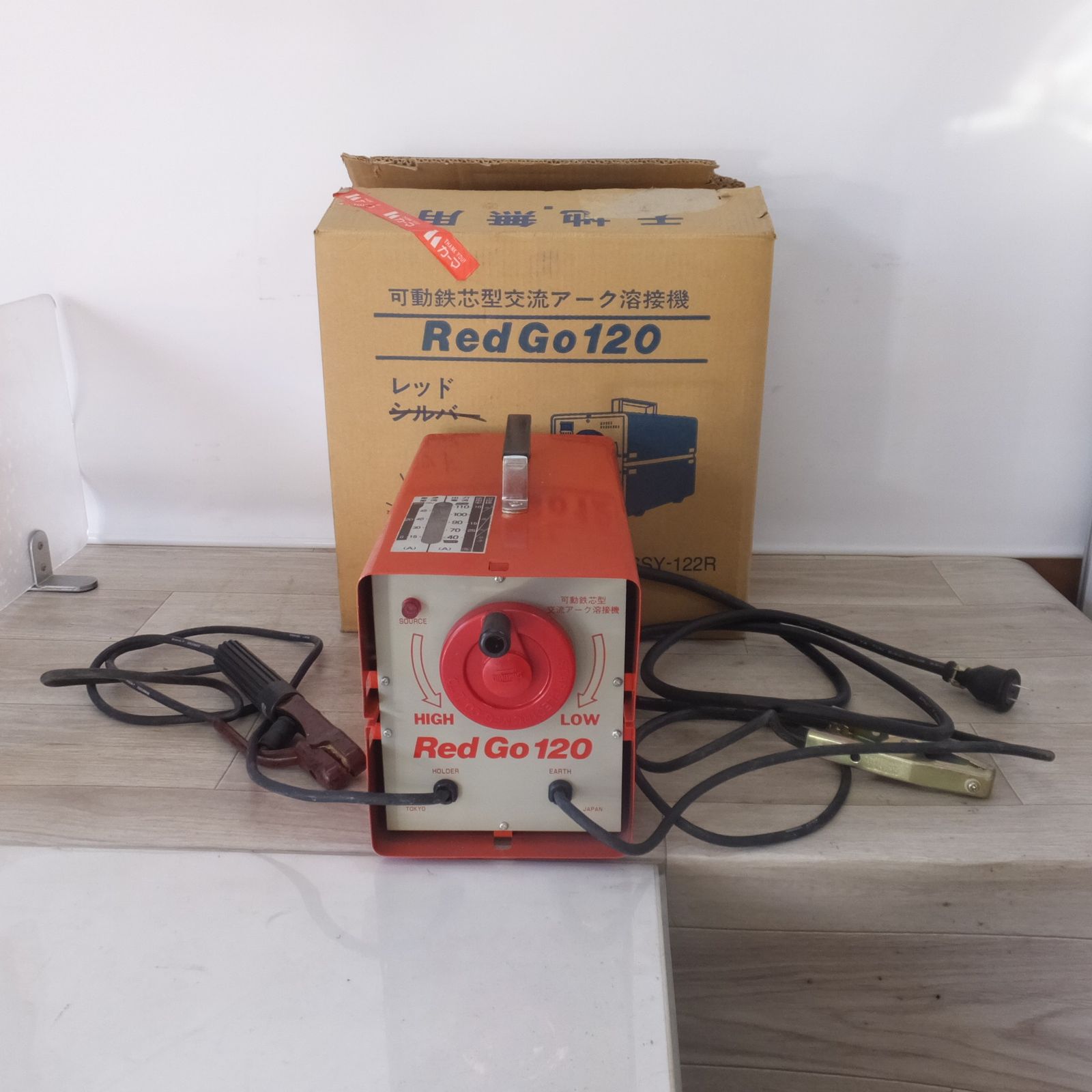 キレイ スター電器 スズキッド 可動鉄芯型交流アーク溶接機 レッドゴー120 RedGo 120 SSY 122 R 100 200 V 60 Hz