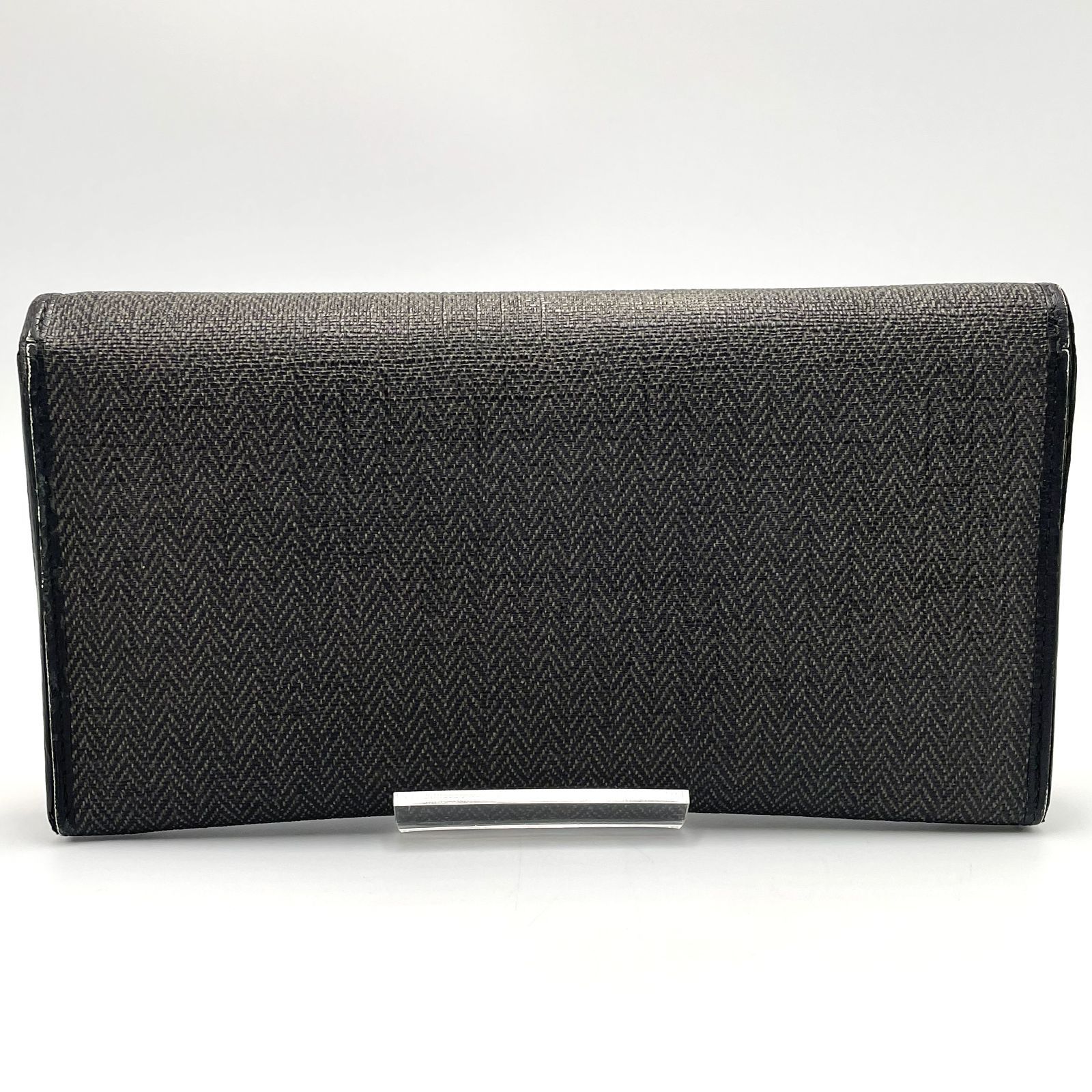 正規品⭐️美品⭐️レア⭐️BVLGARI ブルガリ　男女兼用　コンパクト　財布 ご褒美にも/男女兼用】BVLGARI ブルガリ ウィークエンド ヘリンボーン