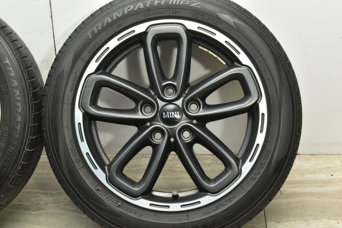  MINI R 60 クロスオーバー 17 in 7 J 50 PCD 120 トーヨー トランパス MPZ 205 55 品番 9812676 交換用 17インチ タイヤ ホイールセット