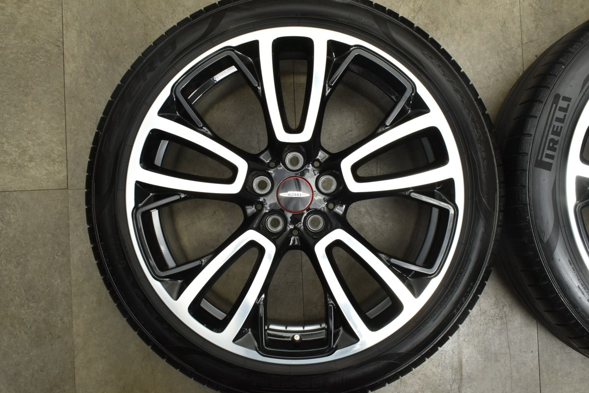 19インチ アルミホイール MINI f60 jcw クロスオーバー　純正　１本 程度良好】MINI F60 ミニクロスオーバー ジョンクーパーワークス 純正