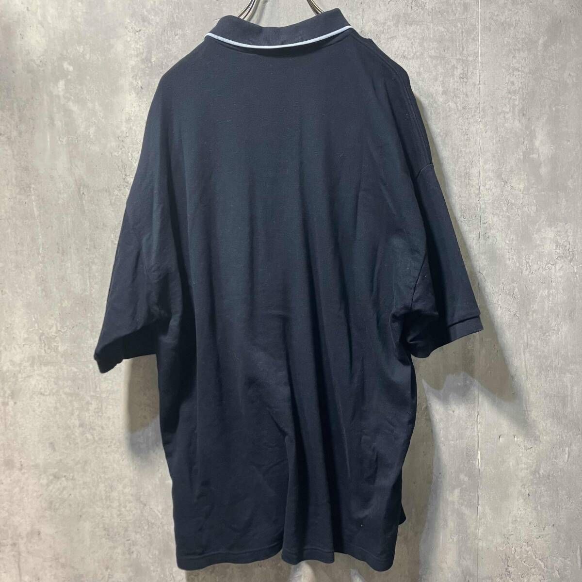 FRED PERRY×BEAMS short sleeves pique polo shirt 半袖ポロシャツ ネイビー XLサイズ フレッドペリー ビームス