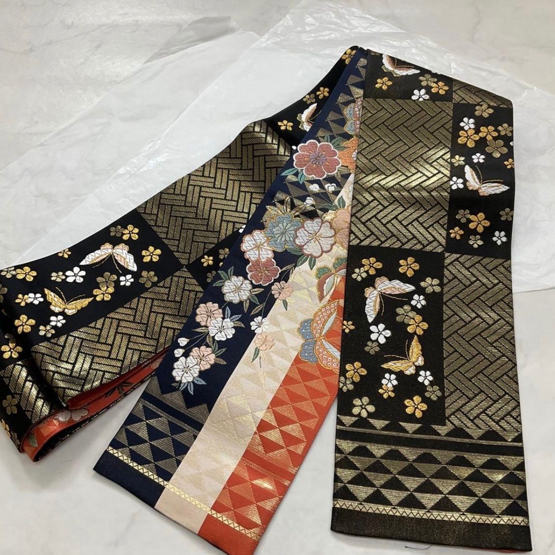 ○kimono+one○kimonoarisa○厳選○未使用同然○最高級西陣織唐織