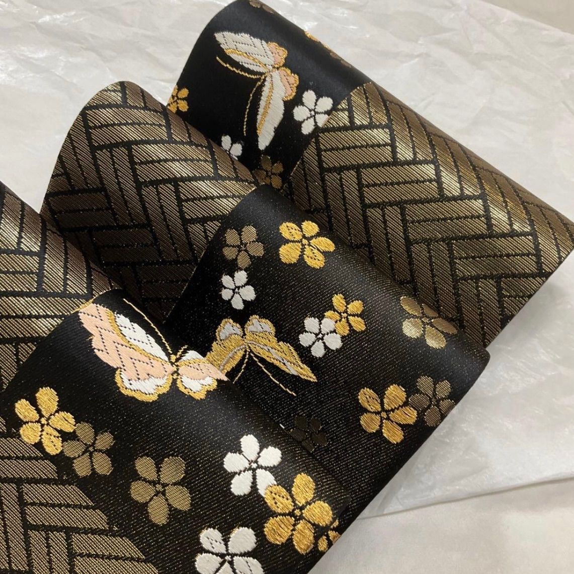 ○kimono+one○kimonoarisa○厳選○未使用同然○最高級西陣織唐織