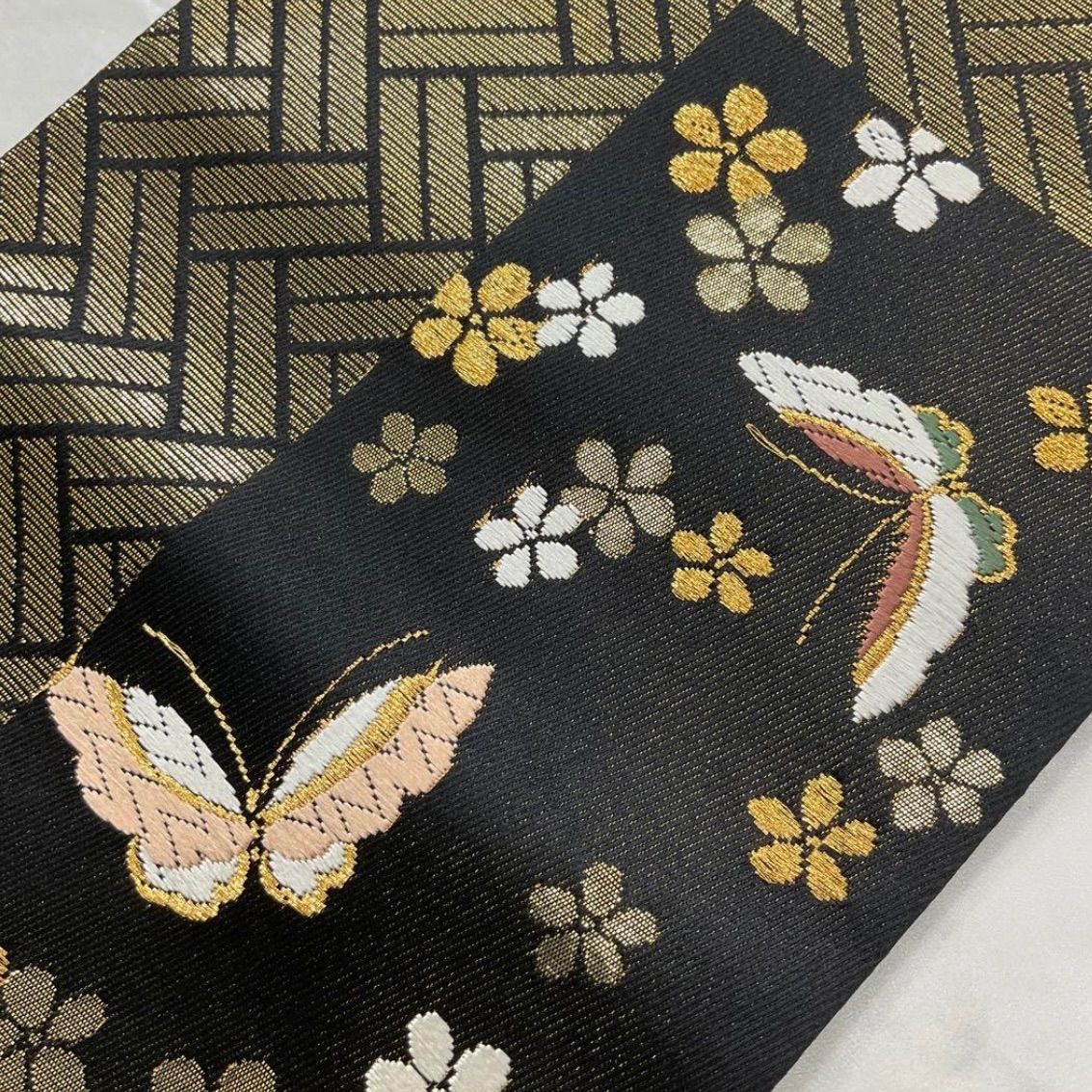 ○kimono+one○kimonoarisa○厳選○未使用同然○最高級西陣織唐織