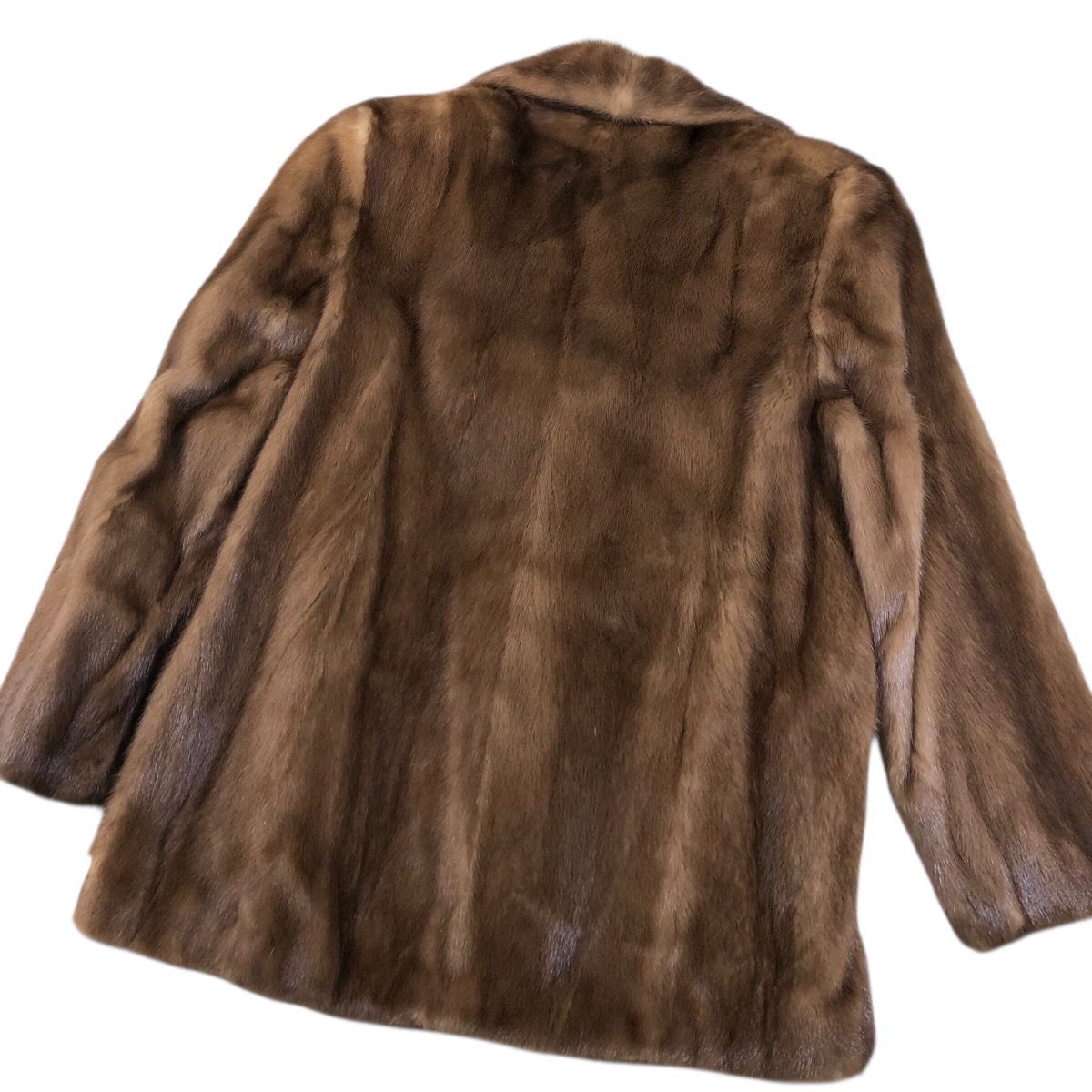 着丈70cm サガミンク デミバフミンク ファーコート ミンクコート