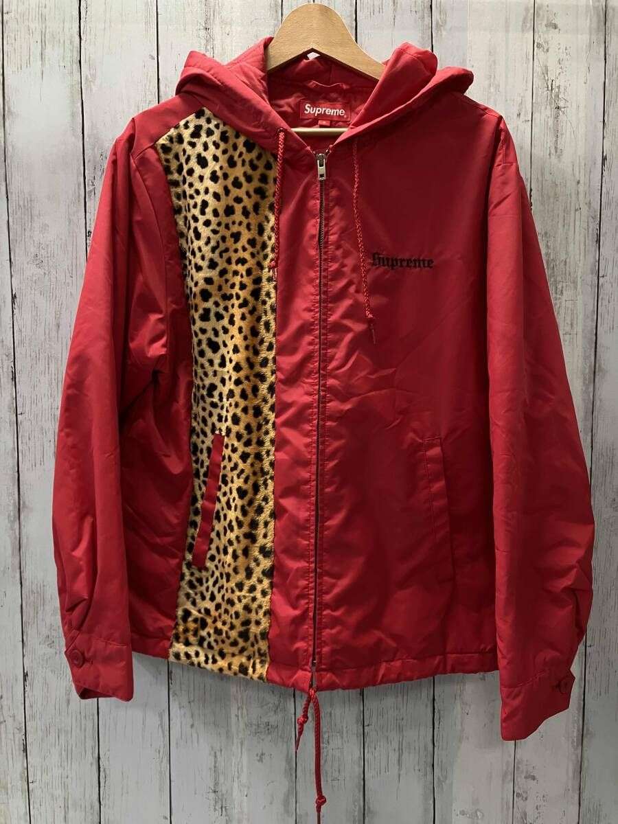 Supreme Cheetah 本物 Hooded Station Jacket 19ss Sサイズ