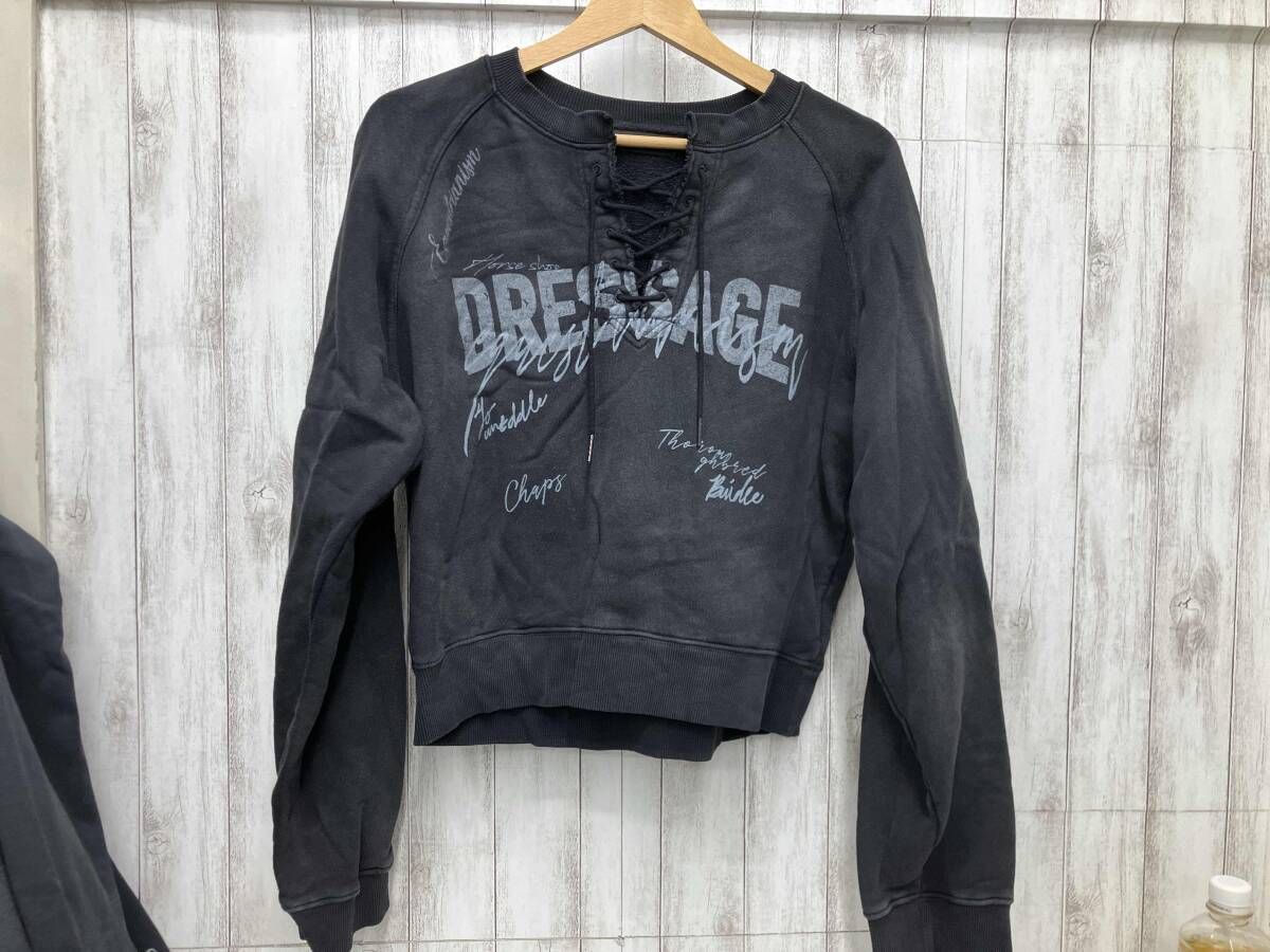 MAISON SPECIAL レースアップネック スウェット size Free